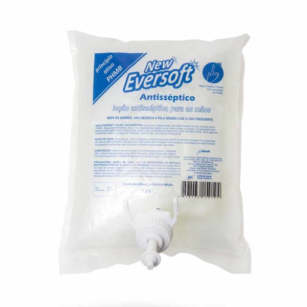 New Eversoft Loção Antisséptica Para as Mãos