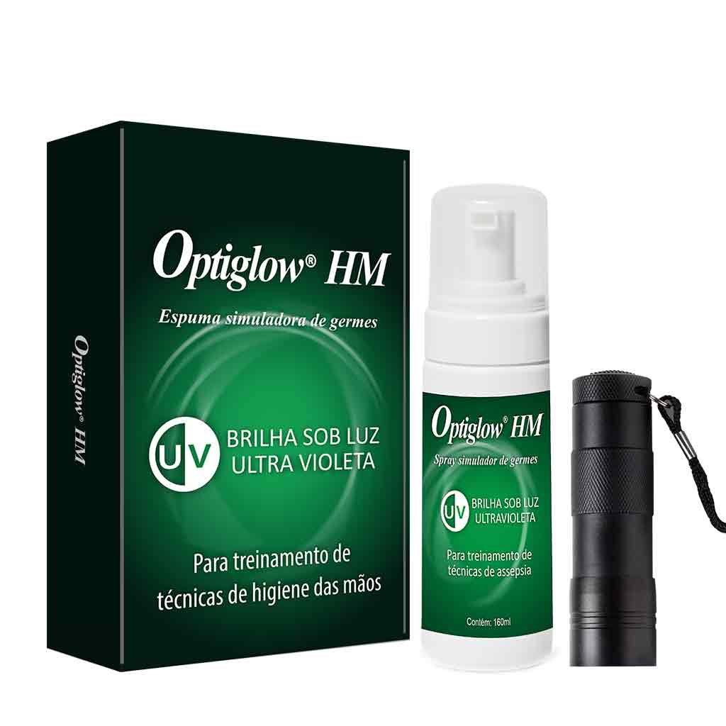 Optiglow HM Simulador de contaminação das mãos