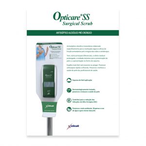 Folheto Opticare SS Surgical Scrub