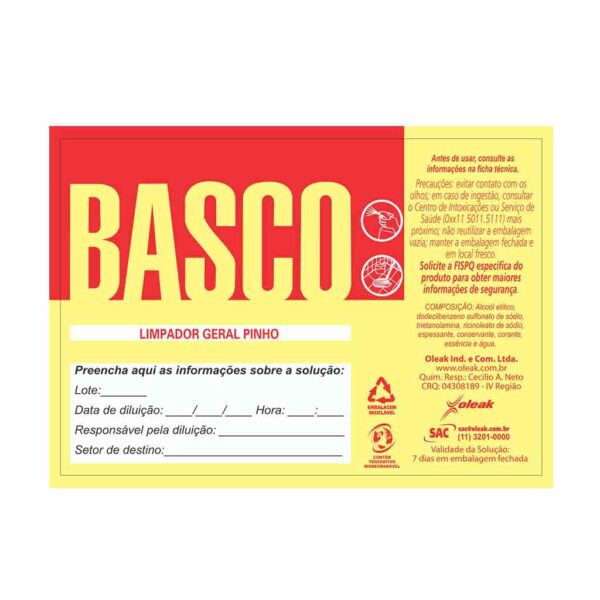 Etiqueta Basco