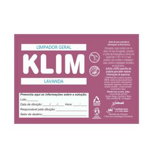 Etiqueta Klim Lavanda