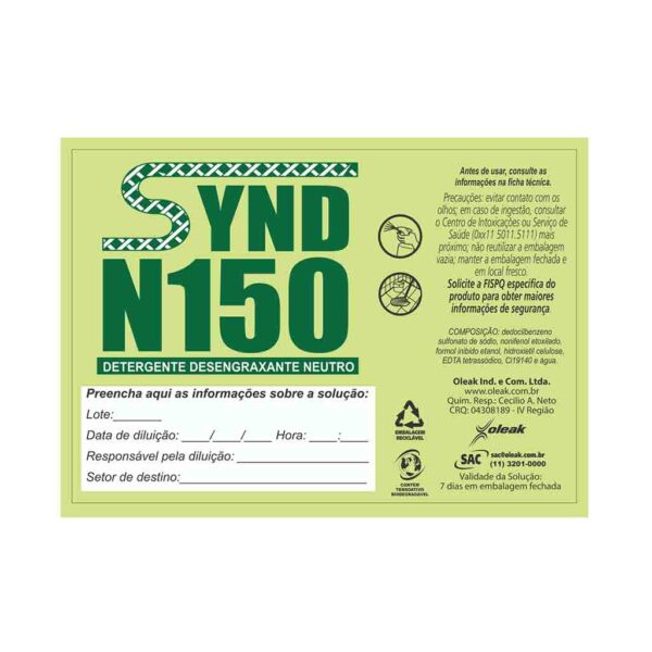 Etiqueta Synd N150