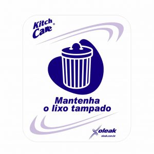 Lixo tampado Kitch Care