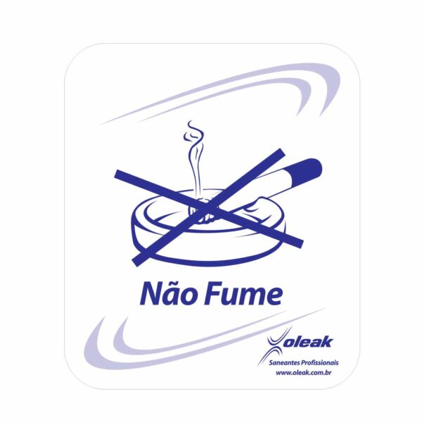 Etiqueta não fume